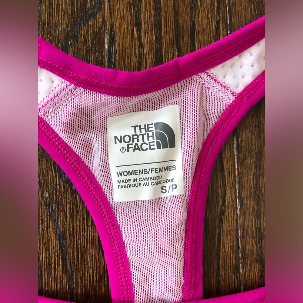 *NWT* The North Face Women’s S Magenta Stow-n-Go II Wireless Running Sports Bra - Picture 3 of 10